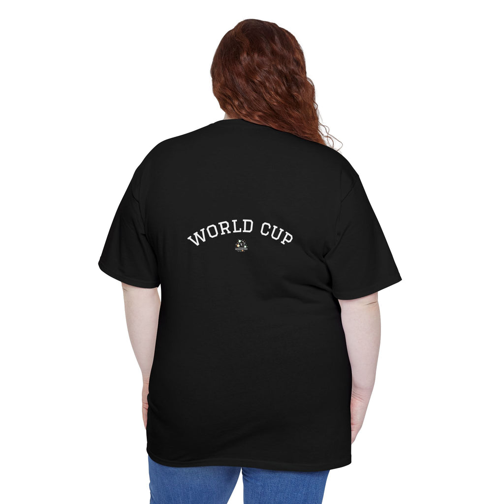 FIFA Oversized Drop-Length T-Shirt – Heavy Cotton Tall Fit Football Tee