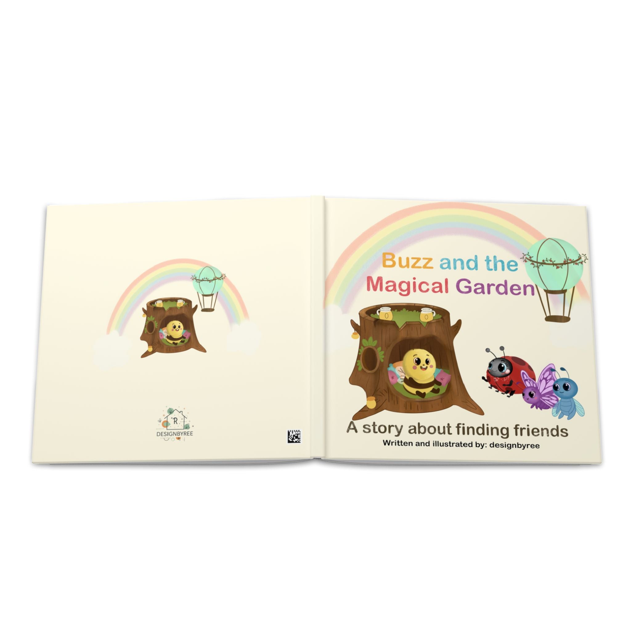 Buzz and the Magical Garden — Premium Hardcover Kids Story Book