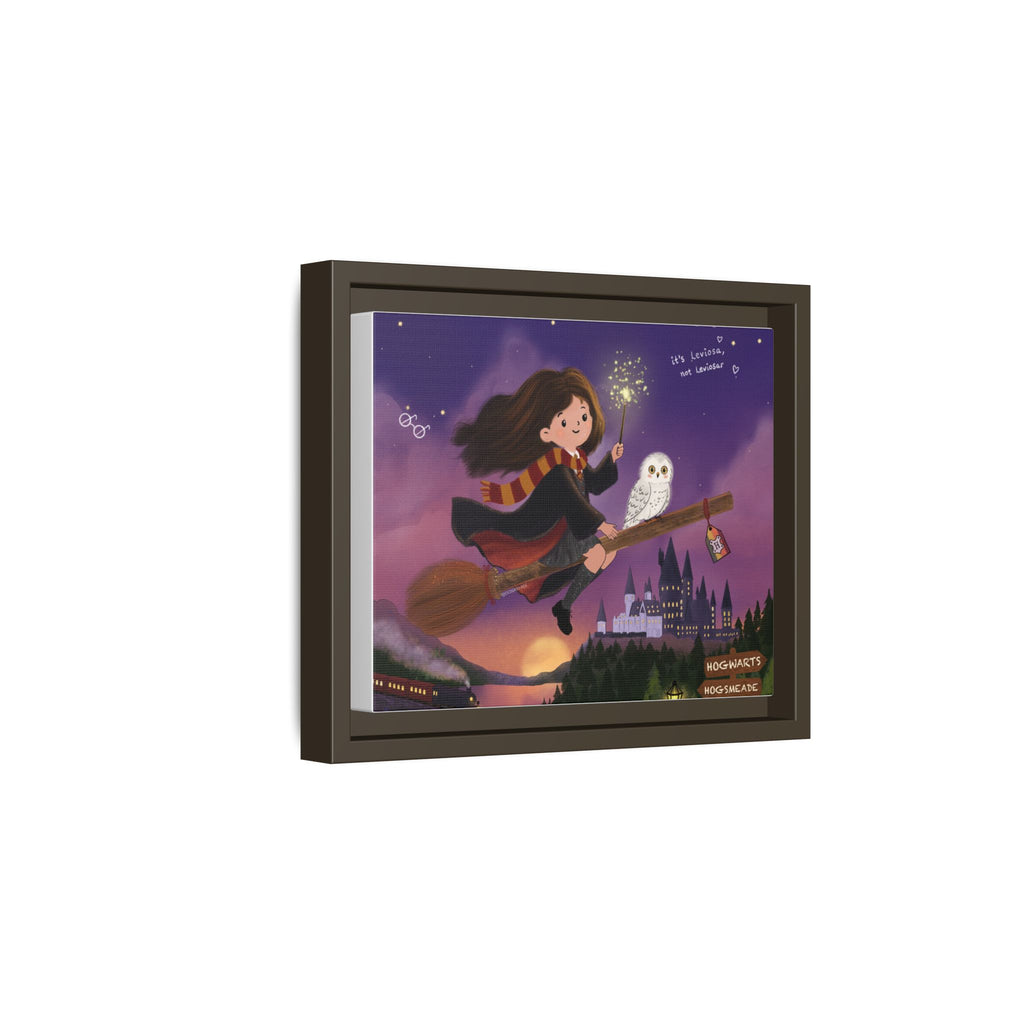 Matte Framed Canvas Wall Art – Illustrated Print by DesignByRee