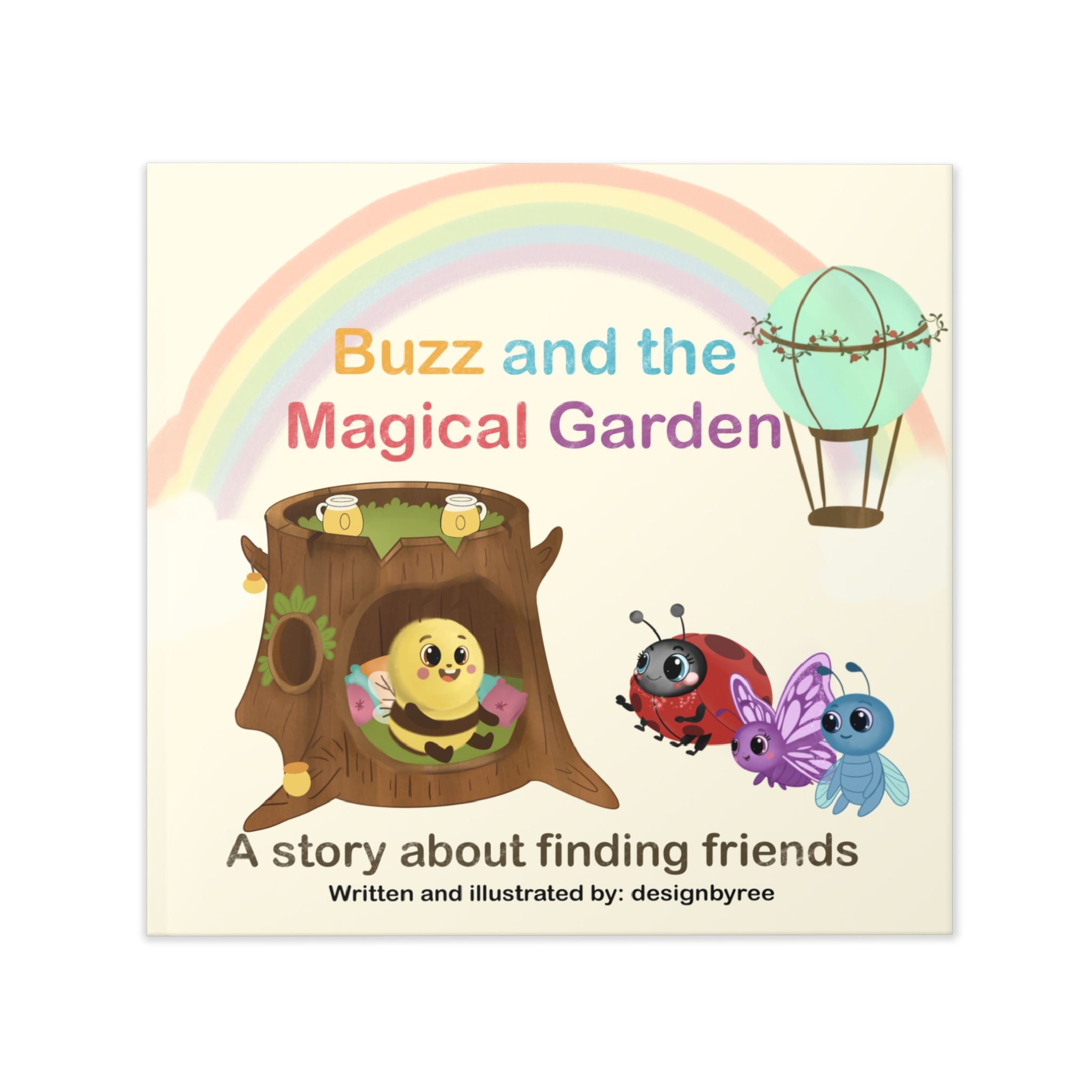 Buzz and the Magical Garden — Premium Hardcover Kids Story Book