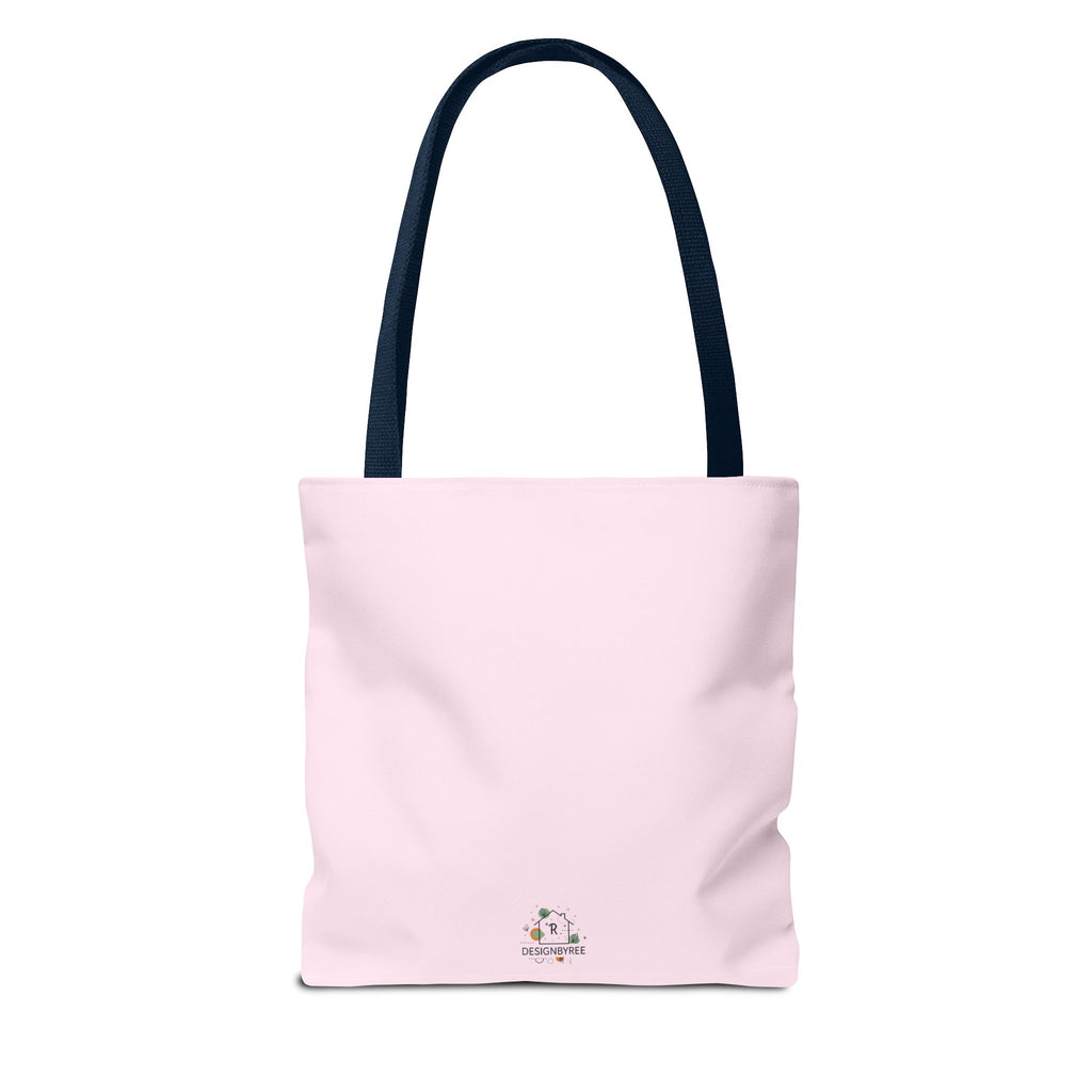 Custom Printed Tote Bag (AOP) – 3 Sizes, 5 Handle Colors, Dye Sublimation