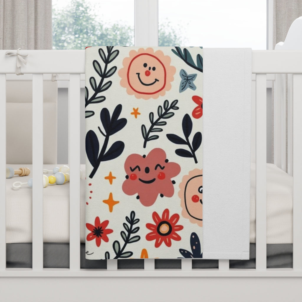 Custom Soft Fleece Baby Blanket – Personalized Newborn Gift 30x40