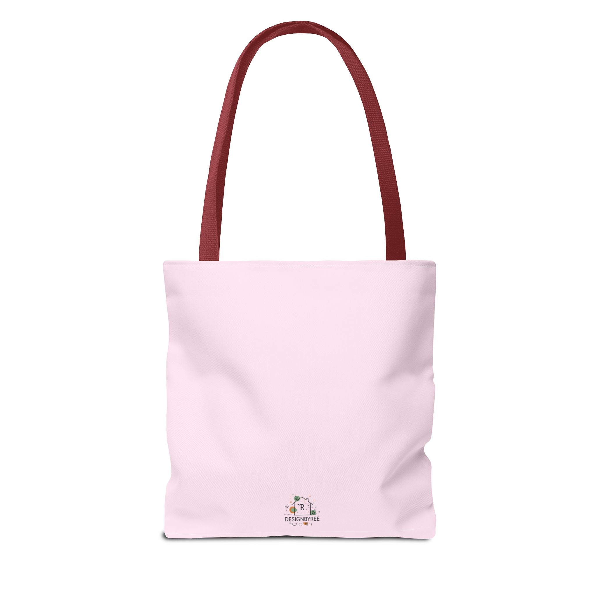 Custom Printed Tote Bag (AOP) – 3 Sizes, 5 Handle Colors, Dye Sublimation