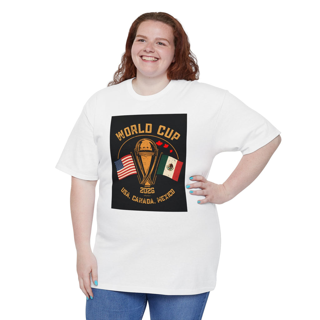 FIFA Oversized Drop-Length T-Shirt – Heavy Cotton Tall Fit Football Tee