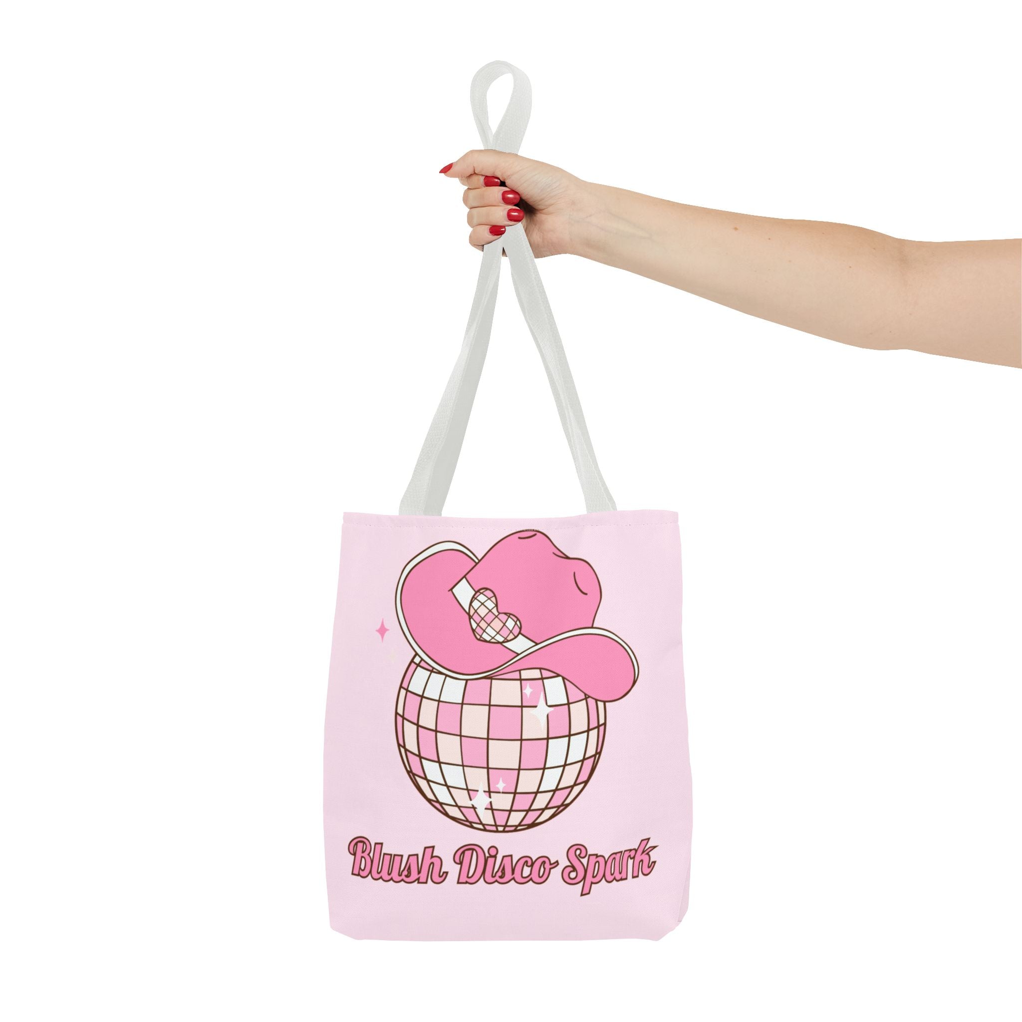 Custom Printed Tote Bag (AOP) – 3 Sizes, 5 Handle Colors, Dye Sublimation