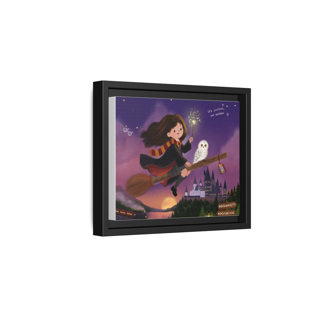 Matte Framed Canvas Wall Art – Illustrated Print by DesignByRee