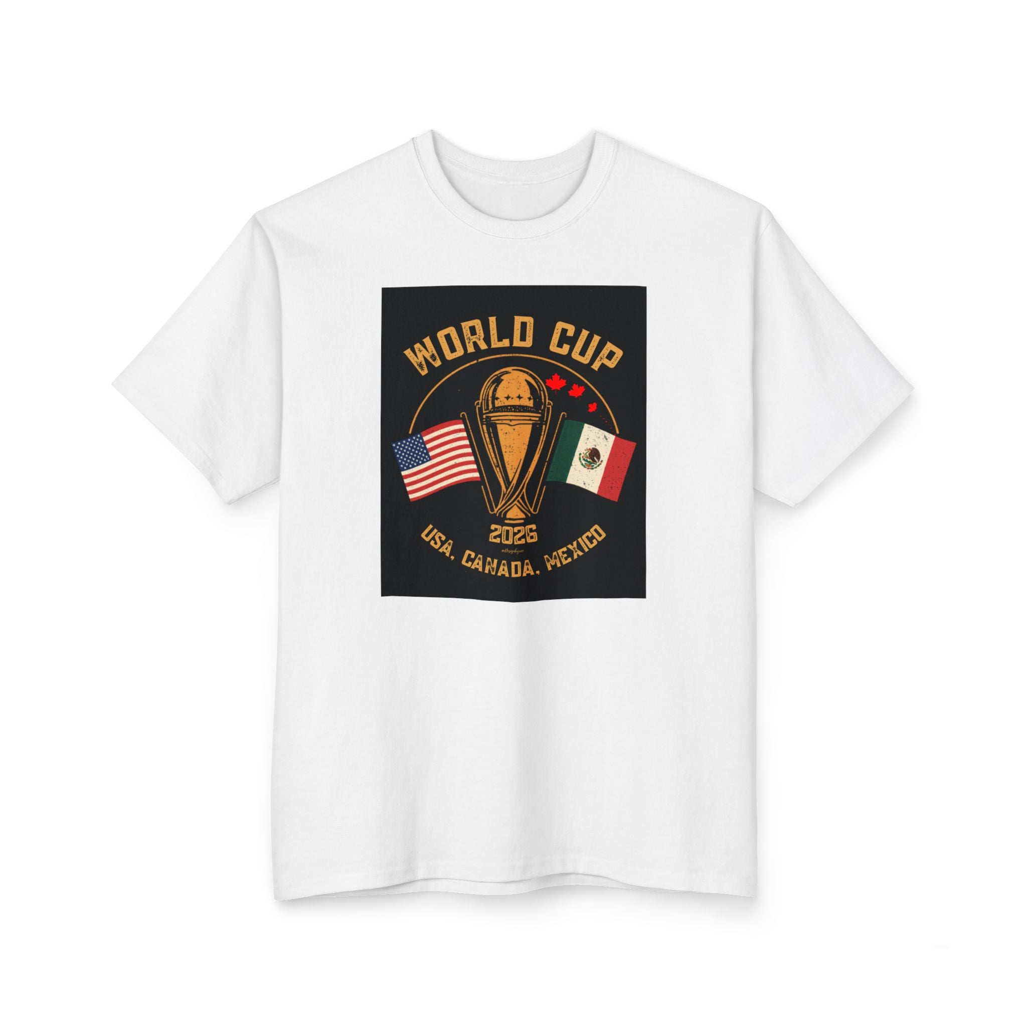 FIFA Oversized Drop-Length T-Shirt – Heavy Cotton Tall Fit Football Tee