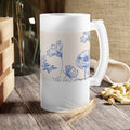 Frosted Glass Beer Mug 16oz – Stylish Drinkware Gift for Him