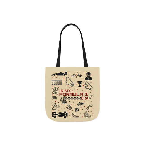 Canvas Tote Bag with 5 Strap Colors – Custom All-Over Print