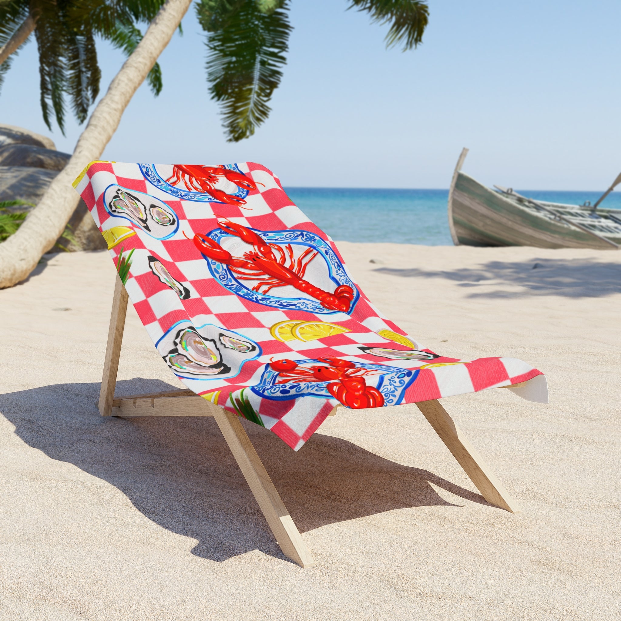 Luxe Beach Towel – Soft Microfiber Towel by DesignByRee
