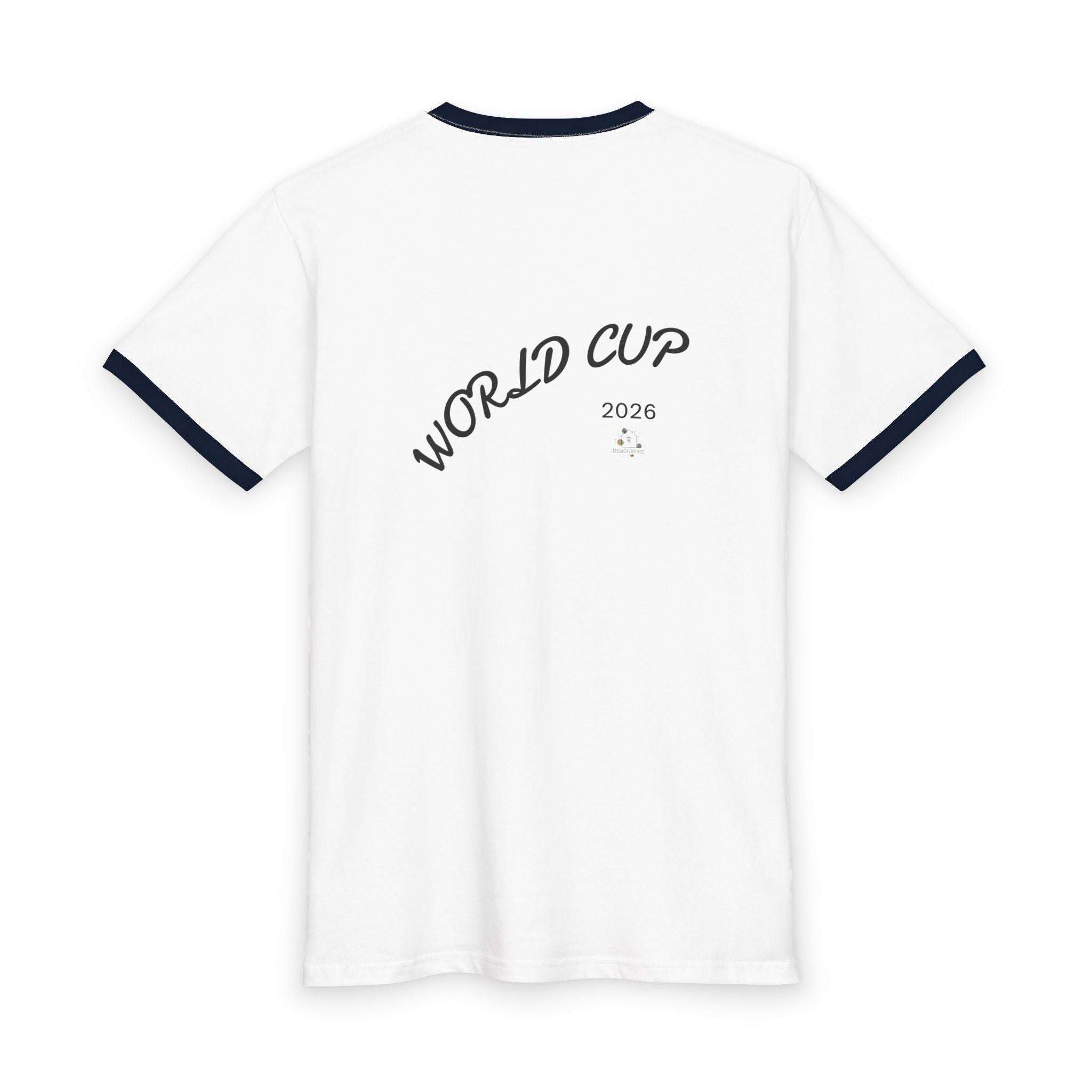 FIFA Retro Ringer T-Shirt – Classic Football Fan Tee in Team Colors