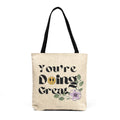 Custom Woven Tote Bag – Stylish Everyday Shoulder Bag with Design