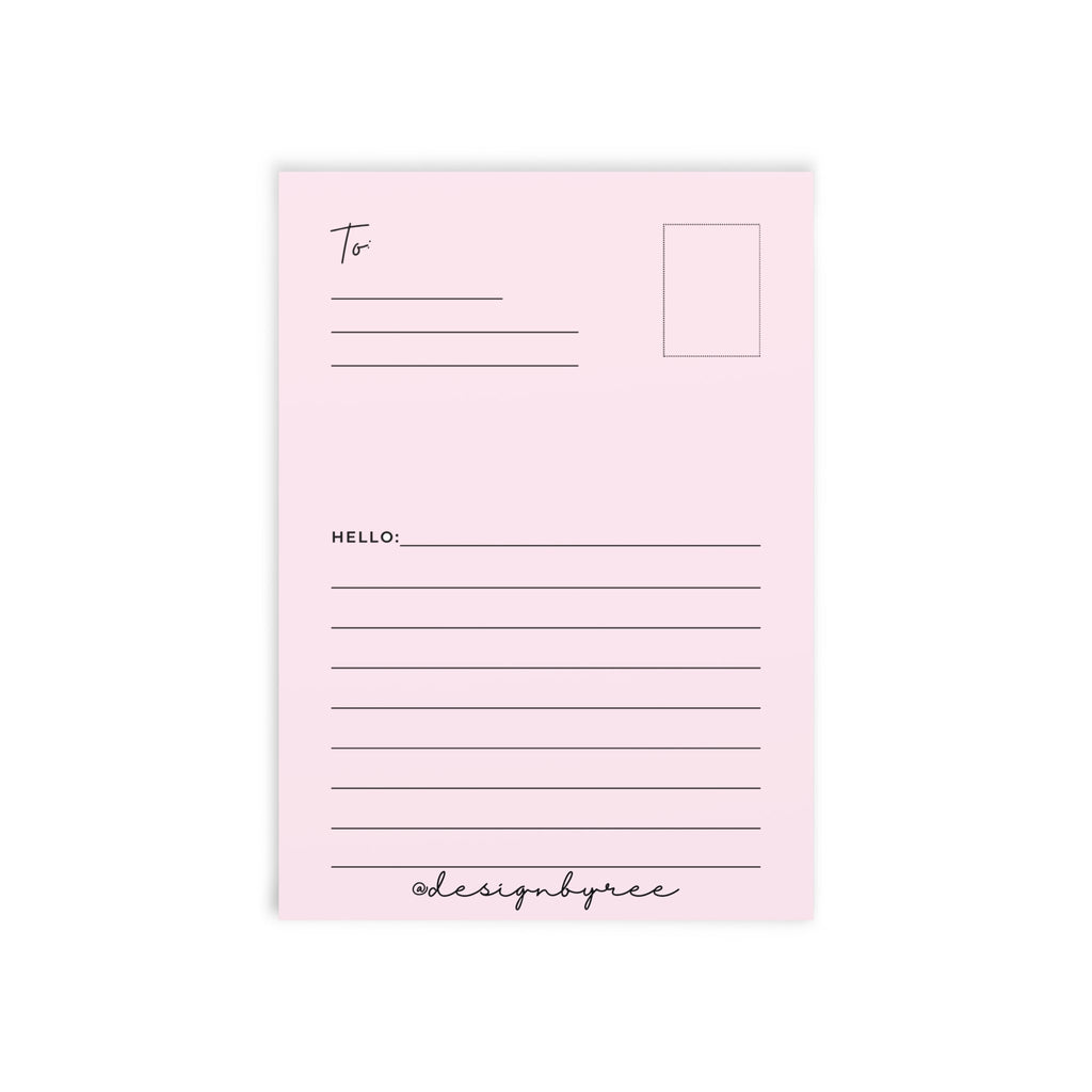 Custom Doodle Postcard by Designbyree ✨