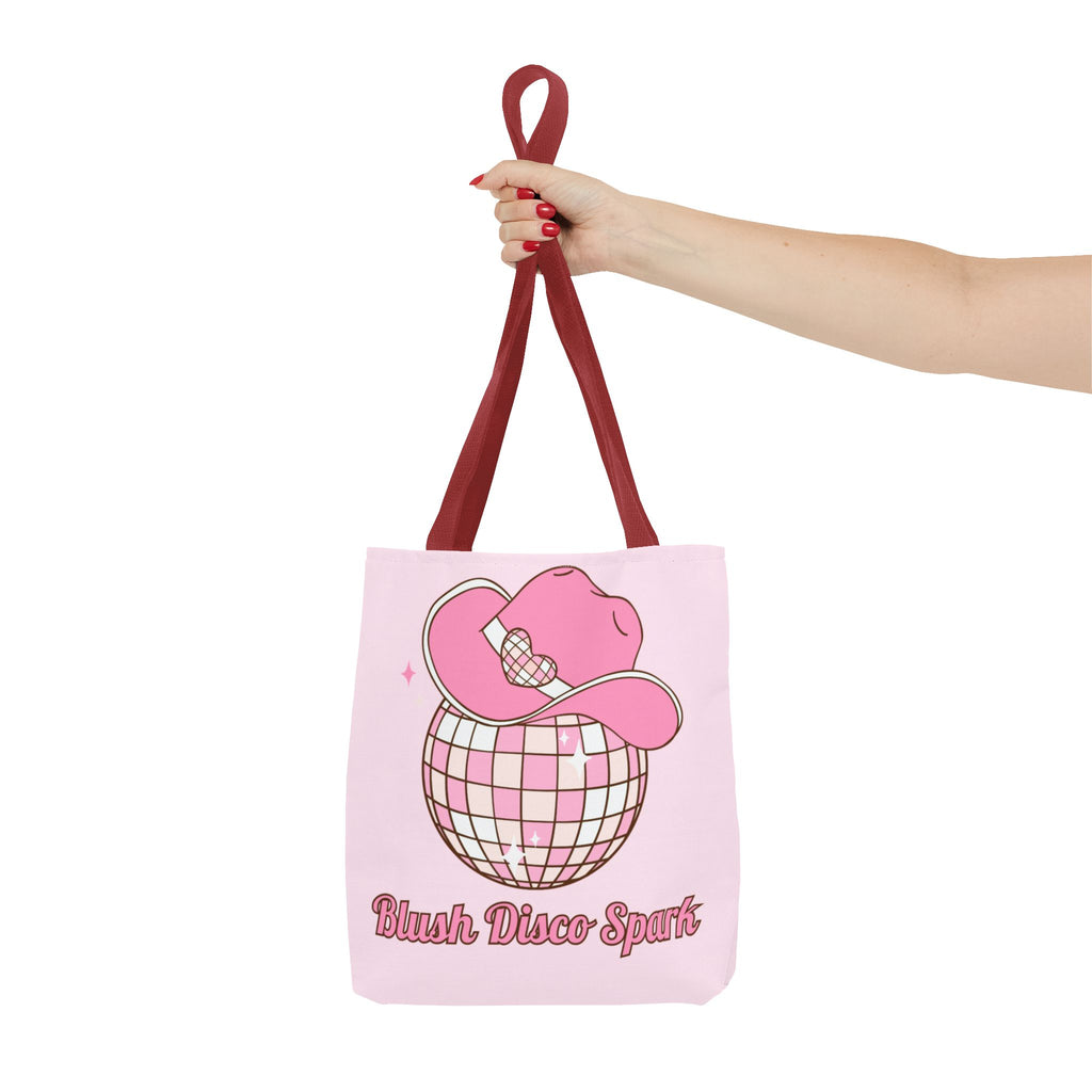 Custom Printed Tote Bag (AOP) – 3 Sizes, 5 Handle Colors, Dye Sublimation