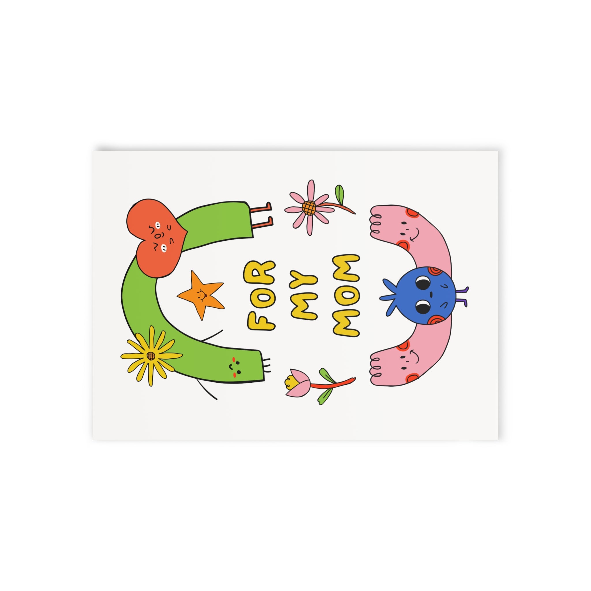 Custom Doodle Postcard by Designbyree ✨