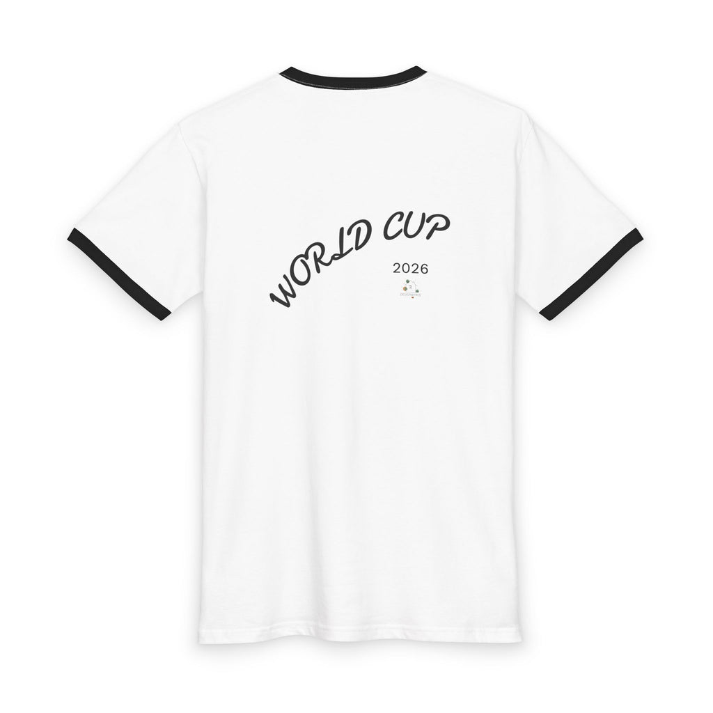 FIFA Retro Ringer T-Shirt – Classic Football Fan Tee in Team Colors