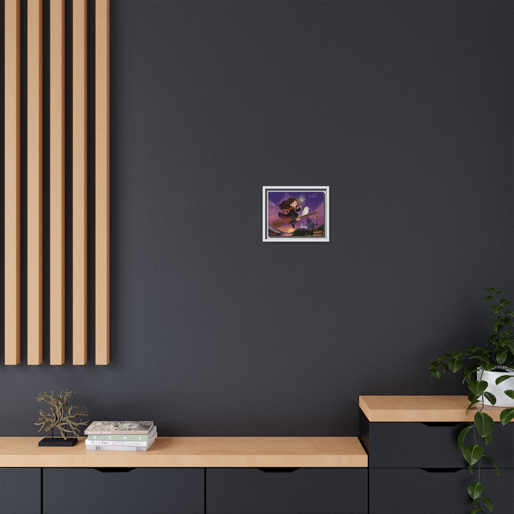 Matte Framed Canvas Wall Art – Illustrated Print by DesignByRee