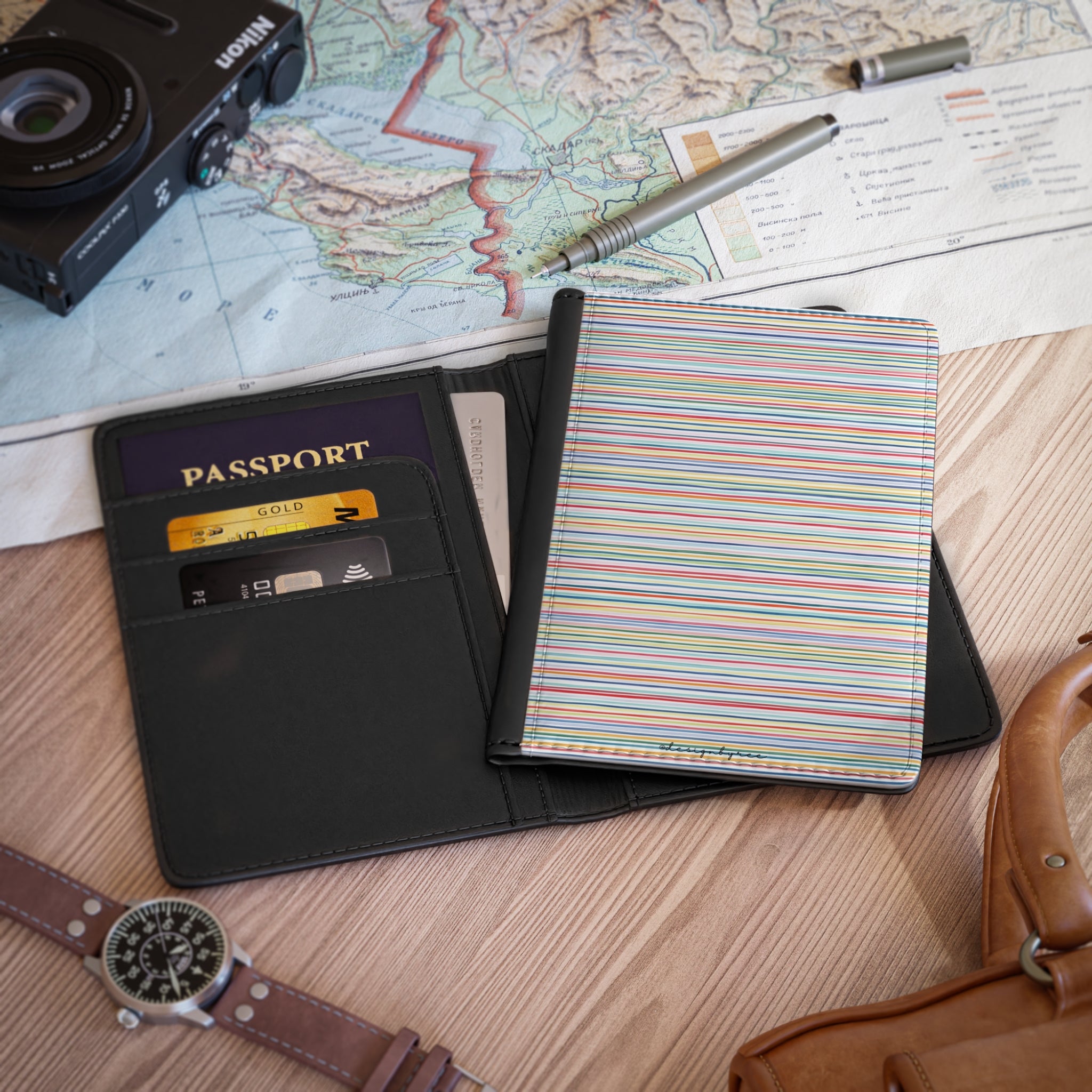 Custom Printed Passport Cover – Personalized Travel Gift Accessory