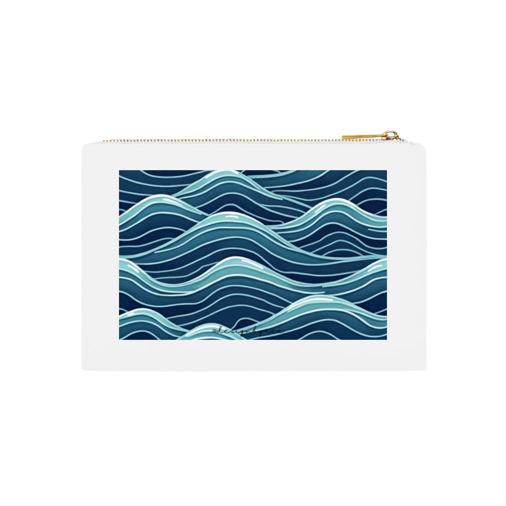 Custom Printed Cosmetic Bag – Personalized Cotton Canvas Makeup Pouch