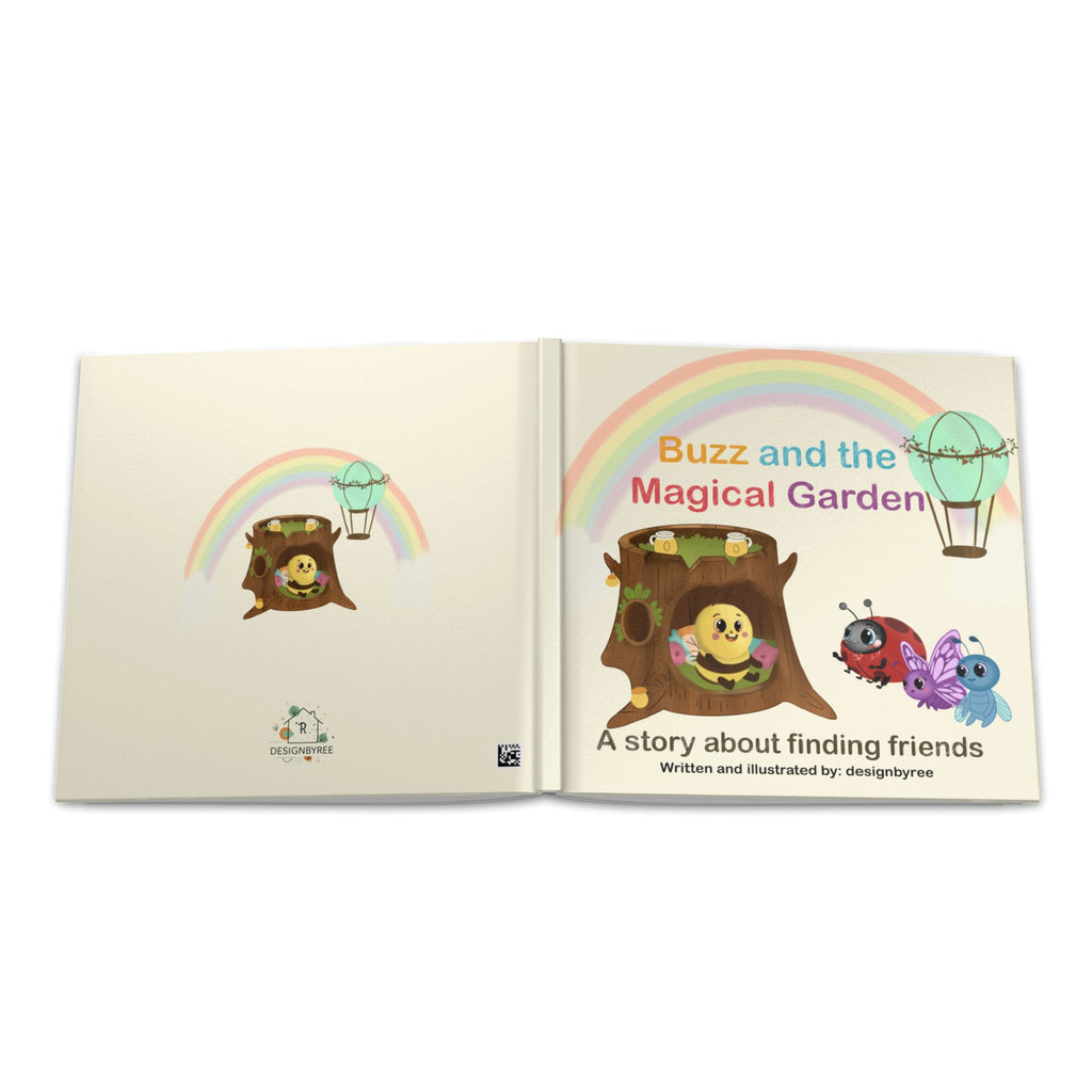 Buzz and the Magical Garden — Premium Hardcover Kids Story Book