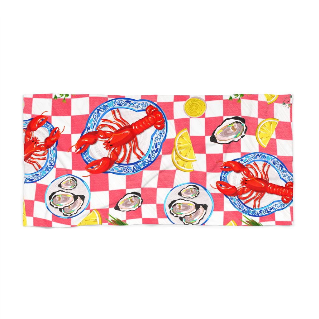 Luxe Beach Towel – Soft Microfiber Towel by DesignByRee