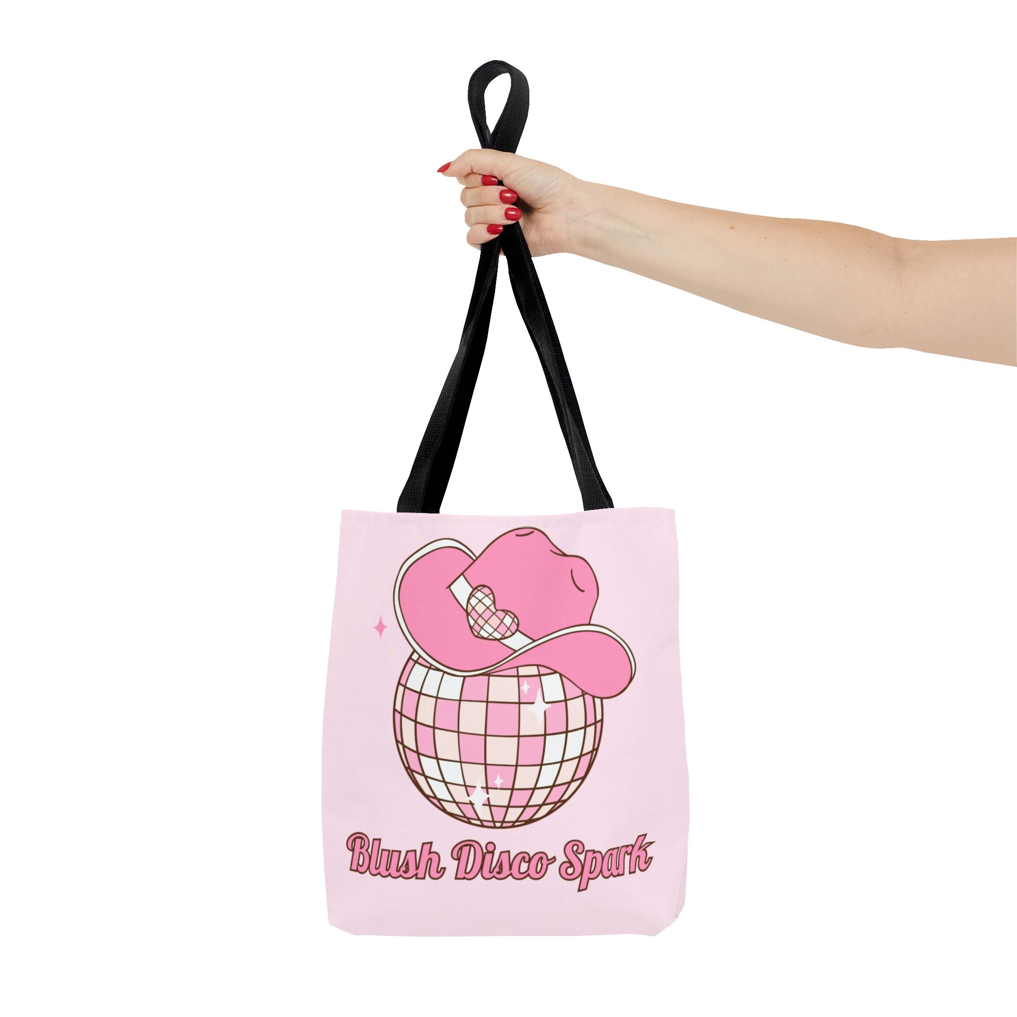 Custom Printed Tote Bag (AOP) – 3 Sizes, 5 Handle Colors, Dye Sublimation