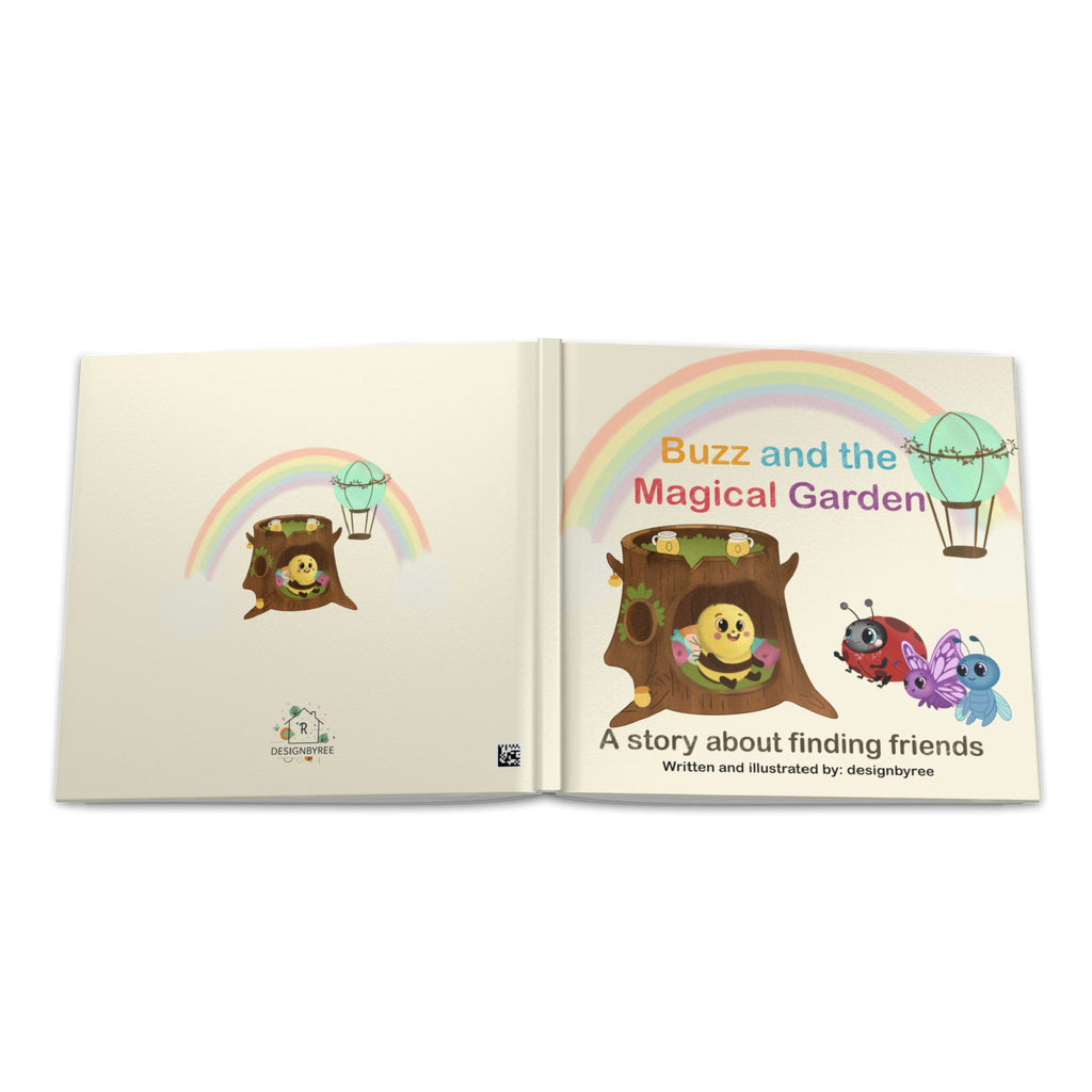 Buzz and the Magical Garden — Premium Hardcover Kids Story Book