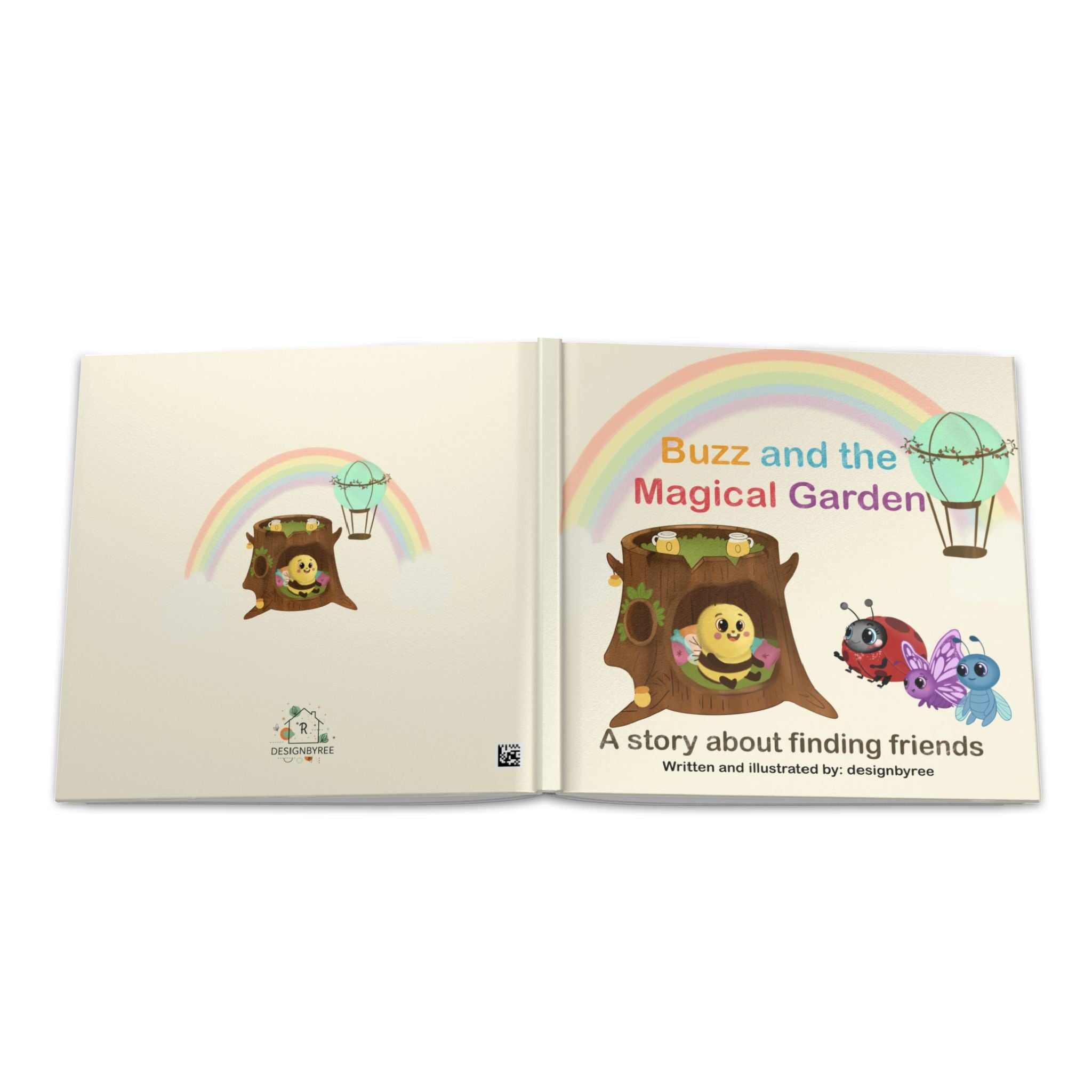 Buzz and the Magical Garden — Premium Hardcover Kids Story Book