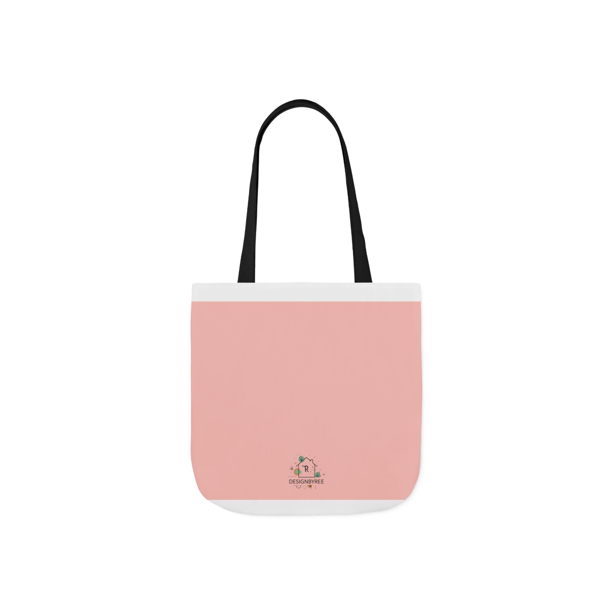 Canvas Tote Bag with 5 Strap Colors – Custom All-Over Print, 3 Sizes