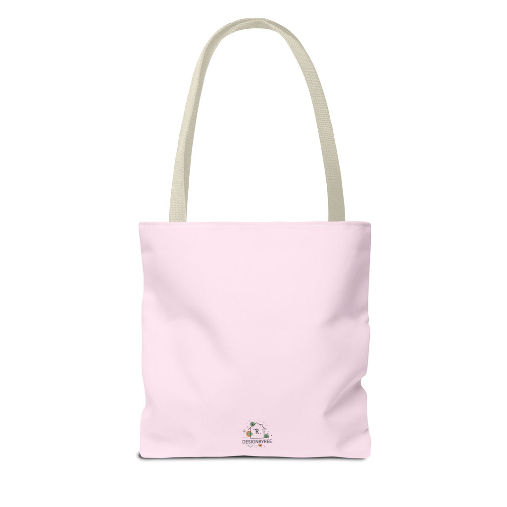 Custom Printed Tote Bag (AOP) – 3 Sizes, 5 Handle Colors, Dye Sublimation